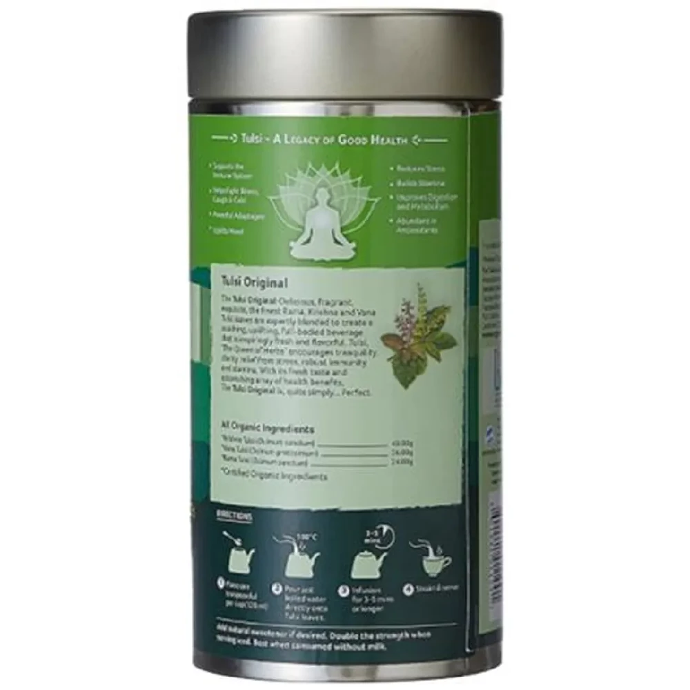 Organic India Original Tulsi Tea, 100 g-2.webp